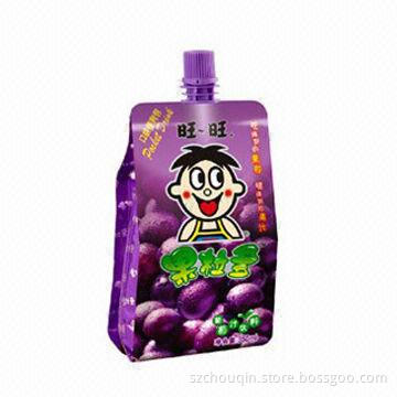 Aluminum Foil Spout Jelly Bag, Moisture, Light-proof, Stand up and Colorful Printing, Top Quality
